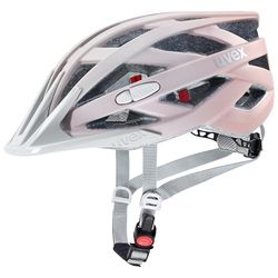 Uvex i-Vo CC - Casco polivalente Ligero para Mujeres y Hombres - Ajuste Individual - Ampliable con luz LED - Grey-rosé Matt - 52-57 cm