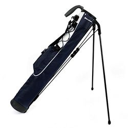 Orlimar Pitch 'n Putt Golf Lightweight Stand Carry, Black mala de domingo, unissexo, azul escuro, Sunday Bag