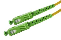 VoltShine Glasvezelkabel, SC/APC-SC/APC, 9/125 µm, lengte 5 m, ideaal voor snelle verbindingen