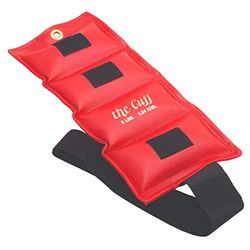 CanDo Gewichtsmanchet, pols- en enkelgewichten, 3,6 kg, rood