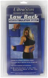 The PALS Back Belt, Large, Back Belt for Electrical Stimulation, With Electrodes for TENs Pain Relief, Relieve Back Pain, Fits a 102-137 cm Waist, Includes 4 UltraStim Electrodes & 4 Snap Connectors