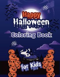 Halloween Coloring Book for Kids: Cute Ghosts and Spooky Pumpkins – A Creative Halloween Adventure for Little Artists and Young Coloring Fans