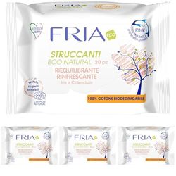 Fria Struccante Eco Natural 20pz (Confezione da 4)