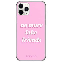 ERT GROUP mobiltelefonfodral för Apple Iphone 11 PRO MAX originalt och officiellt licensierat Babaco mönster 90's Girl 005 Vit anpassad till formen på mobiltelefonen, fodral tillverkad av TPU-plast