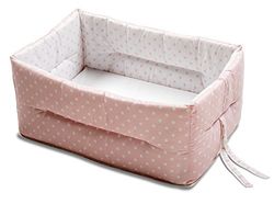 Italbaby Bebe Dotted Cot Reducer, roze, meerdere kleuren, één maat