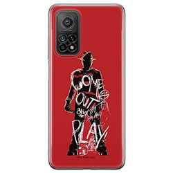 ERT GROUP mobiltelefonfodral för Xiaomi Redmi Note 11T 5G/11S 5G/POCO M4 Pro 5G originalt och officiellt licensierat Horror mönster Nightmare of Elm Street 006, fodral tillverkad av TPU-plast