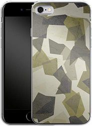 Smartphone Silikon Phone Case Geometric Camo Green Apple iPhone 6