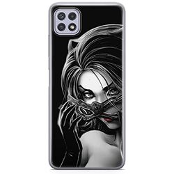 ERT GROUP mobiltelefonfodral för Samsung A22 5G originalt och officiellt licensierat DC mönster Catwoman 004 optimalt anpassad till formen på mobiltelefonen, fodral tillverkad av TPU-plast