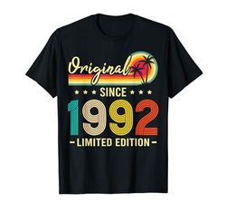 Divertido Vintage "Edición Limitada" Vintage 1992 Cumpleaños Camiseta