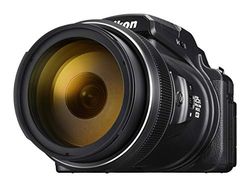 Nikon Coolpix P1000 Fotocamera Bridge, Zoom Ottico 125x, Video 4K/UHD, Bluetooth, Wi-Fi, Nero