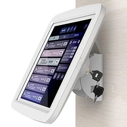 Beelta anti-diefstal iPad muurbeugel voor iPad 10.2-inch 7e/8e/9e generatie voor commerciële, Smart Home, bibliotheek, paviljoen, ziekenhuizen, kantoren, Wit