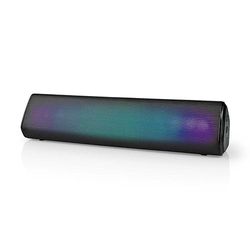 NEDIS Altoparlante Bluetooth® | Durata massima della batteria: 6 ore | Design tavolo | 18 W | Stereo | Microfono incorporato | Collegabile | Nero
