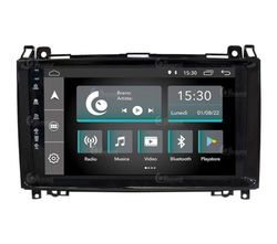 Konkretne radio samochodowe dla Mercedes classe A/B Android GPS Bluetooth WiFi USB DAB+ Touchscreen 9" 4core Carplay AndroidAuto