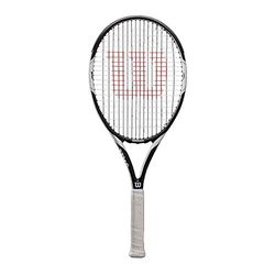 Wilson Federer Team 105, WRT30730U3 Racchetta da Tennis per Giocatori Principianti e Amatoriali Unisex Adulto, Bianco/Nero, L3