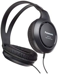 Panasonic RP-HT161E-K HiFi-hoofdtelefoon - 2m lange kabel, 10-27.000Hz, 30mm converter, zwart