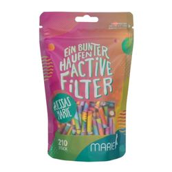 Marie 20629 Active Filter 6 mm-210 Pieces in Colourful resealable Bag, Paper
