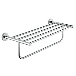 Grohe BauCosmopolitan - Toallero múltiple, color cromo (Ref.40462001), Longitud Functional: 510 mm