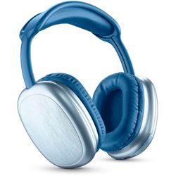 Music Sound | Cuffie Bluetooth MAXI2 | Cuffie Wireless on Ear Bluetooth 5.0 - Play Time 22h - Charging Time 1,5h - Microfono Integrato - Comandi sul Padiglione e Archetto Regolabile, Colore Blu