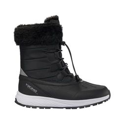 Viking dam Equip Warm Wp Zip Snöbåt, Black Granite, 40 EU