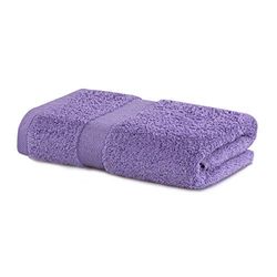 DecoKing Hand Towel 50 x 100 cm Cotton Quality 525 g/m² Purple Absorbent Marina