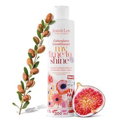 Jean & Len Conditioner, Shine & Colour Protection, Argan Oil & Fig, 300 ml