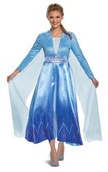 Disney Frozen kostuum voor volwassenen Elsa op reis Classic Gr. L (38-40)