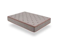 ECCOX - Matelas Viscoélastique Anti-Stress - Hauteur 21 cm - Noyau en Mousse Polyuréthane HR - Viscografen de Dernière Génération + Supersoft - Fermeté Moyenne à Élevée (160x190 cm)