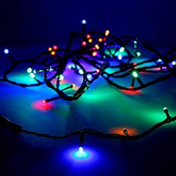 Zarivy Ghirlanda Easy-Connect da 4 m con 60 LED multicolore e 30 V. Ideale per interni ed esterni (IP44), consuma solo 1,08 W. Perfetto per creare un'atmosfera festosa e accogliente.