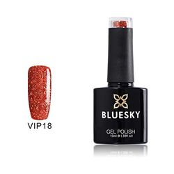 BLUESKY - LuvliNail -, polaco del gel - Nail glamorosa - Color cereza