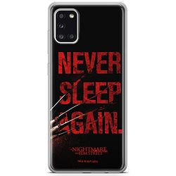 ERT GROUP mobiltelefonfodral för Samsung A31 originalt och officiellt licensierat Horror mönster Nightmare of Elm Street 003 anpassad till formen på mobiltelefonen, fodral tillverkad av TPU-plast