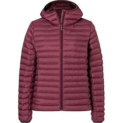 Marmot Mujer Wm's Echo Featherless Hoody, Chaqueta de invierno ultraligera con aislamiento sintético, chaqueta cálida para exteriores, chaqueta acolchada repelente al agua, Port Royal, XS