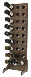 Expovinalia portabottiglie per 27 Bottiglie, Legno, Marrone, 118 x 35 x 7 cm