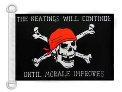 AZ FLAG Pirat ohne Morale 45 x 30 cm – bootvlag met doodskop 30 x 45 cm