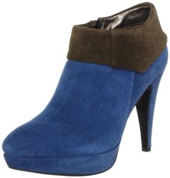 s.Oliver Selection 5-5-25353-39 - Botines Fashion de Cuero para Mujer, Color Azul, Talla 42