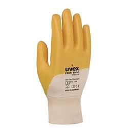 Uvex Guanti nitrile-glove,Profi ENB 20A Ergo Unisex 6,Blu/Bianco