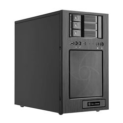 SilverStone Technology SilverStone SST-CS330B - Case Storage Micro-ATX Tower Computer Case, support 7x 3.5 HDD Bays (3x Hot-Swap) + 1x 3,5" or 2,5", black