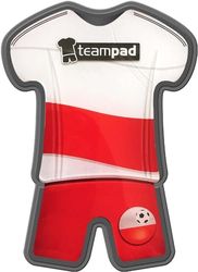 Antisliponderlegger in Polen-shirtontwerp - autohouder voor mobiele telefoons & navigatiesysteem in shirtstijl, voor het Europees kampioenschap voetbal 2024, fanartikel voor voetbalkoorts