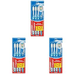 Colgate Brosse à Dents Extra Clean Medium, Lot de 12