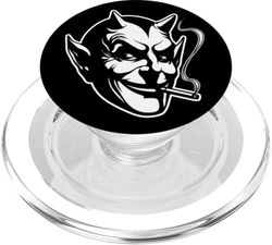 Satanás Diablo Fumar PopSockets PopGrip para MagSafe