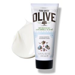 KORRES Pure Greek Olive & Sea Salt Body Cream 200ml, Vegan