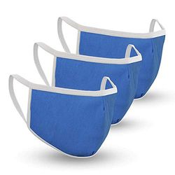 CASE-MATE Lot de 3 masques unisexes lavables et réutilisables pour enfants - âge 3-6