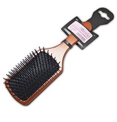 Sesiomworld Spazzola professionale racchetta di legno rettangolare misura media 1 pezzo