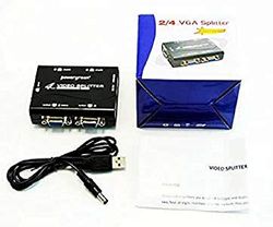 powergreen SPL-01004-VG Splitter VGA 4 uitgangen (250 MHz)
