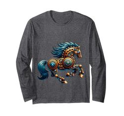 Caballo mecánico con engranajes Manga Larga