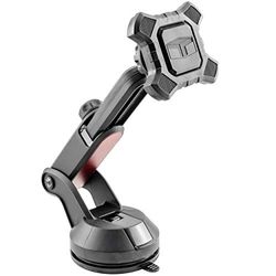 Custom Accessories Tuff Tech Super Stick Windshield/Dash Mount Magnetic Phone Holder with Extension Arm (24600)