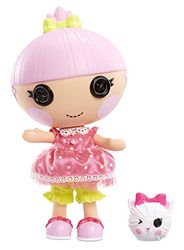 Lalaloopsy 577188EUC Små prydnadssaker med husdjursgarnboll kattunge – 18 cm prinsessdocka med utbytbar rosa outfit och skor, i återanvändbart huspaket lekset, för åldrarna 3-103 – Amazon Exklusiv