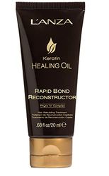 L'ANZA Rapid Bond Reconstructor - Keratin Healing Oil Hair Care Bond Repair Treatment, Phyto IV Complex Hair Repair Treatment for Damaged Hair & Dry Hair, Vegan Hair & Split End Repair Serum (20ml)