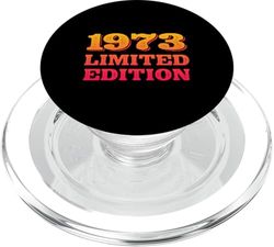 Regalo de cumpleaños de edición limitada de 1973 PopSockets PopGrip para MagSafe