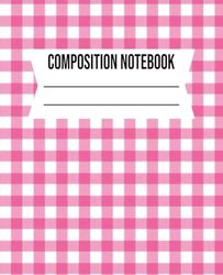 COMPOSITION NOTEBOOK: Vintage Inspired – 7.5 x 9.25 in | Aesthetic Lined Notebook for School, Writing and Everyday Notes