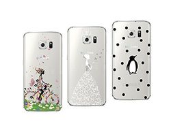 NOVAGO Verpakking met 3 beschermhoesjes voor Samsung Galaxy S6 Edge (3 stuks) (3 stuks, verpakking 1)